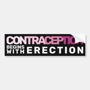 Adesivo Para Carro Contracepção começa com ereção dos direitos da mul