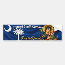 Adesivo Para Carro Convert South Carolina Bumper Sticker