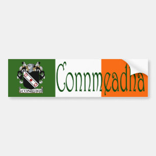 Adesivo Para Carro Conway Clan Irish/English Bumper Sticker