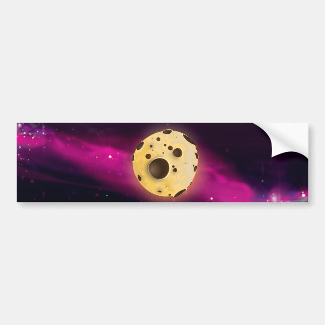 Adesivo Para Carro Cookie Dough Planet (Frente)