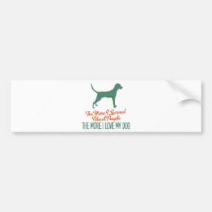 Adesivo Para Carro Coonhound de Redbone
