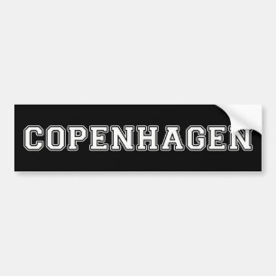 Adesivo Para Carro Copenhaga Dinamarca