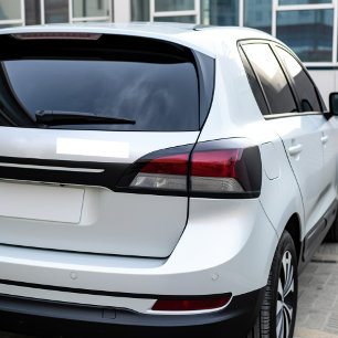 Adesivo Para Carro Cor Sólido Branco