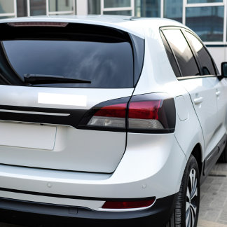 Adesivo Para Carro Cor Sólido Branco