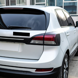 Adesivo Para Carro Cor Sólido Preta