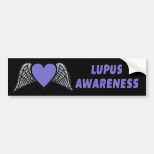 Adesivo Para Carro Coração/Asas...Lupus