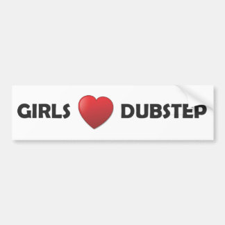 Adesivo Para Carro Coração Dubstep de Girsl