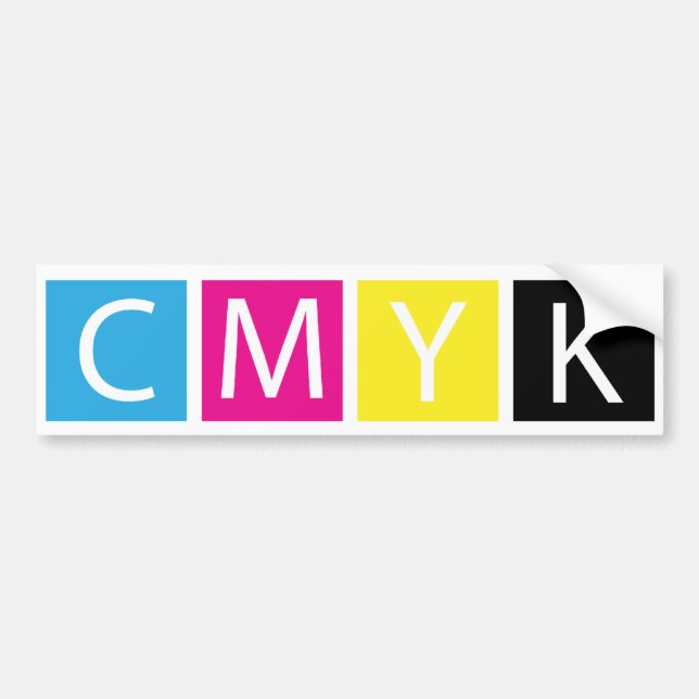Adesivo Para Carro Cores da Pre-Imprensa de CMYK (Frente)
