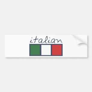 Adesivo Para Carro Cores italianas da bandeira!