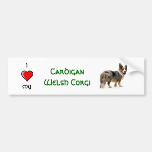 Adesivo Para Carro Corgi de Galês do casaco de lã