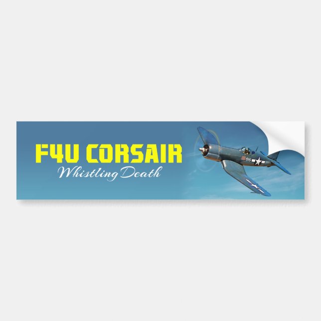 Adesivo Para Carro Corsário de F4U (Frente)