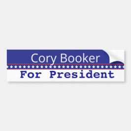 Adesivo Para Carro Cory Booker Presidente 2020 Eleição