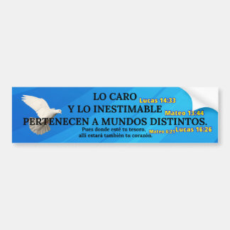 Adesivo Para Carro Costly and Priceless - Spanish Bumper Sticker