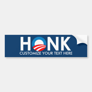 ADESIVO PARA CARRO COSTUME ANTI-OBAMA BUMPERSTICKER