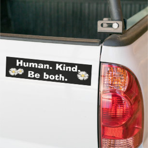 Adesivo Para Carro Cota Humana com Visitas a Preto