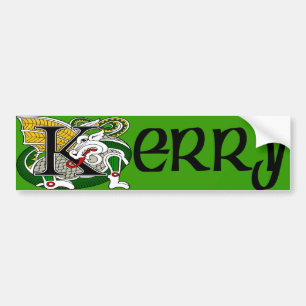 Adesivo Para Carro County Kerry Bumper Sticker