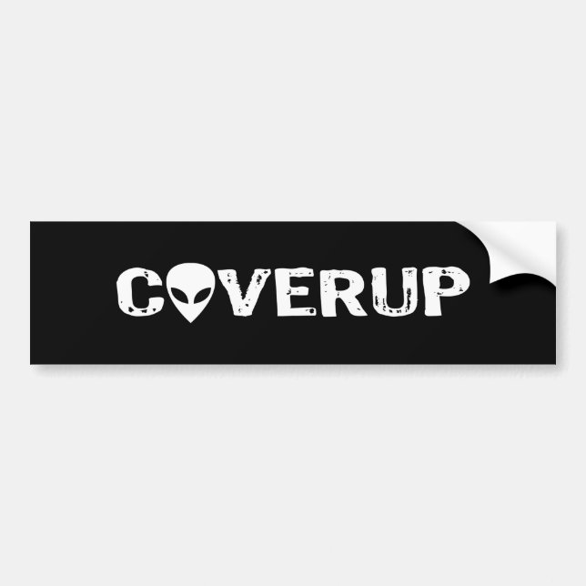 Adesivo Para Carro CoverUP do UFO (Frente)