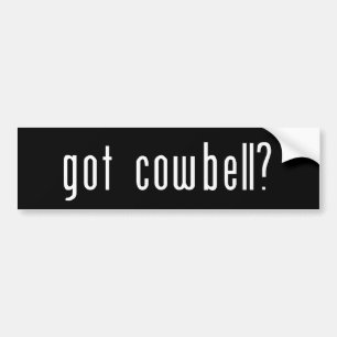 Adesivo Para Carro cowbell obtido?