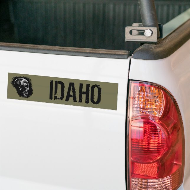 ADESIVO PARA CARRO CRÂNIO DE IDAHO (No caminhão)