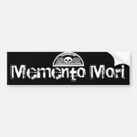 Crânio voado Mori Bumpersticker da morte da