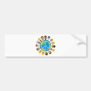 Adesivo Para Carro Crianças globais