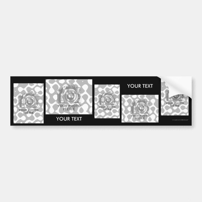 Adesivo Para Carro Criar seu próprio autocolante no vidro traseiro (Frente)