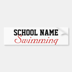 Adesivo Para Carro Crie seu próprio Bumper Sticker - Esportes Escola