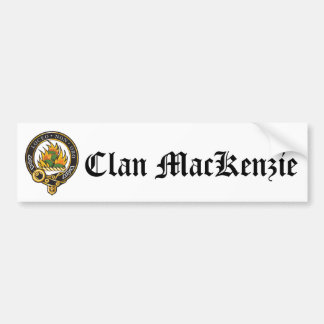 Adesivo Para Carro Crista de MacKenzie do clã