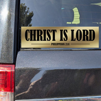 Adesivo Para Carro Cristo é Senhor