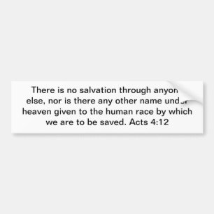 Adesivo Para Carro Cristo nosso somente salvação!