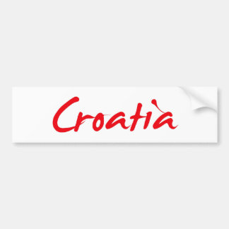 ADESIVO PARA CARRO CROATIA