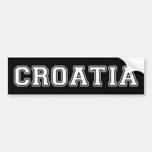 Adesivo Para Carro Croatia