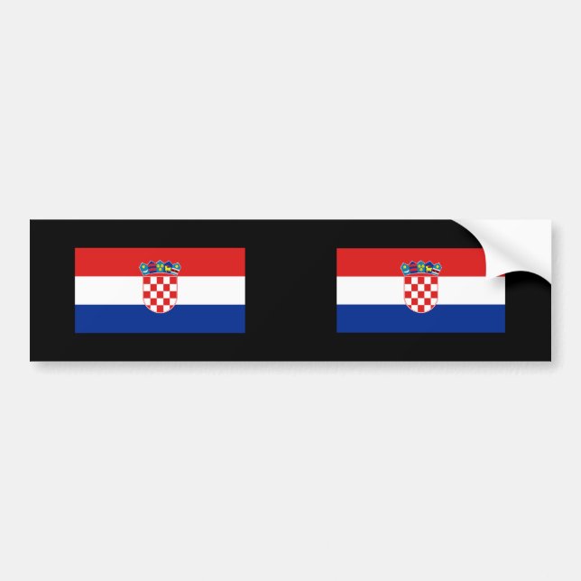 Adesivo Para Carro Croatia, Croatia (Frente)