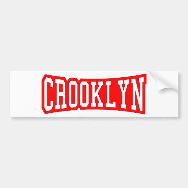 ADESIVO PARA CARRO CROOKLYN, NYC (Frente)