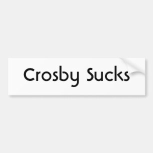 Adesivo Para Carro Crosby suga
