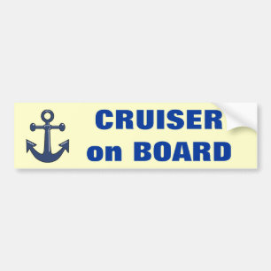 Adesivo Para Carro Cruzador a bordo