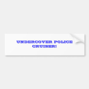 ADESIVO PARA CARRO CRUZADOR SECRETO DA POLÍCIA!