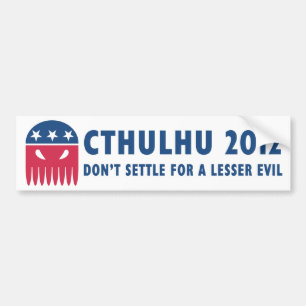 Adesivo Para Carro Cthulhu 2012