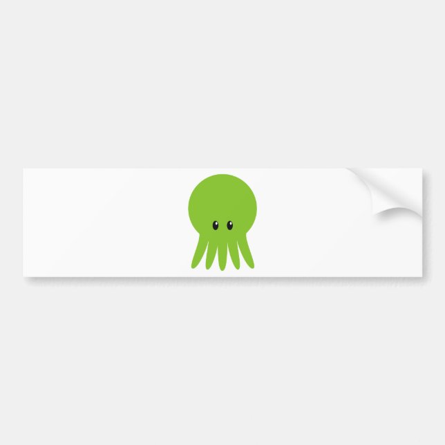 Adesivo Para Carro Cthulhu bonito (Frente)