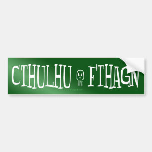 Adesivo Para Carro Cthulhu Fthagn