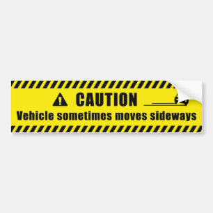 ADESIVO PARA CARRO CUIDADO
