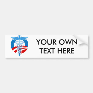 Adesivo Para Carro Cuidado de Pro-Obama