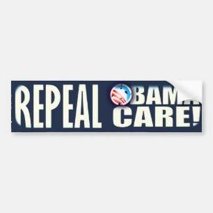 ADESIVO PARA CARRO CUIDADO OBAMACARE DE OBAMA DA REVOGAÇÃO