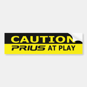 Adesivo Para Carro Cuidado: Prius em Play