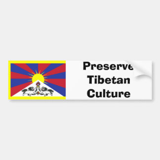 Adesivo Para Carro Cultura do tibetano da conserva