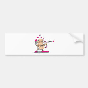 Adesivo Para Carro cupido velho sujo
