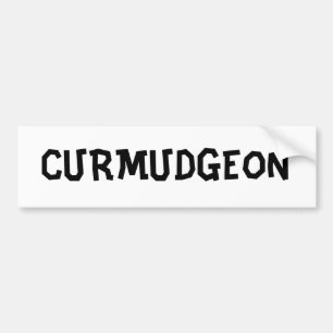 ADESIVO PARA CARRO CURMUDGEON