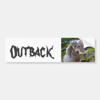 Adesivo Para Carro Cute Koala Bear Destino Natureza Aussi Outback