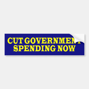 Adesivo Para Carro cutGovtSpendingNow