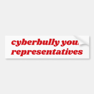 Adesivo Para Carro Cyberbully seus representantes
